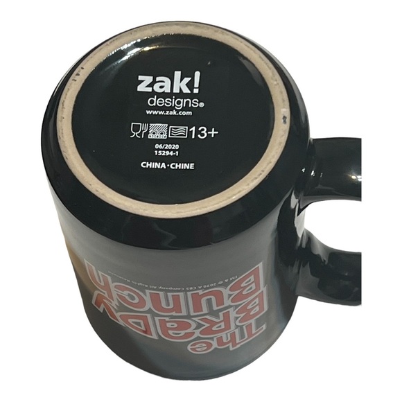 Zak Designs Brady Bunch Graphic Coffee Cup – Vibrant 80’s Retro Pop Art 12oz Mug - Picture 5 of 8